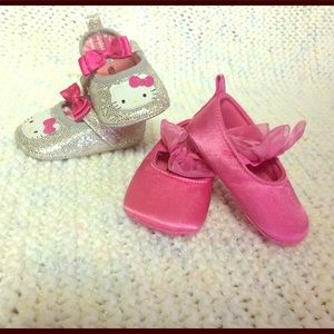 Hello kitty and hot pink flats
